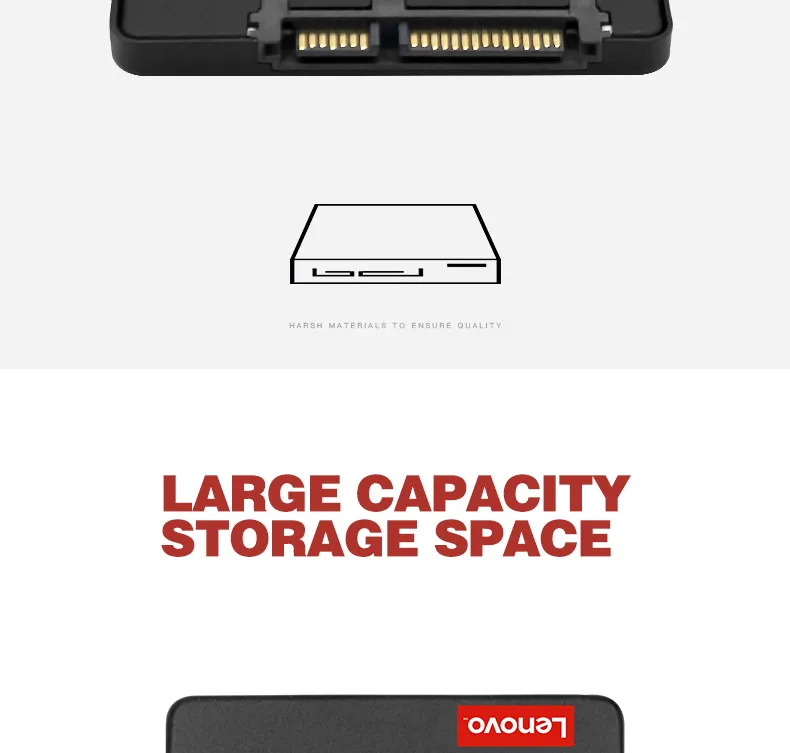 lenovo thinklife SSD 128/256/512GB ST800 Внутренний твердотельный диск Жесткий диск SATAIII HDD для ноутбука Настольный ПК