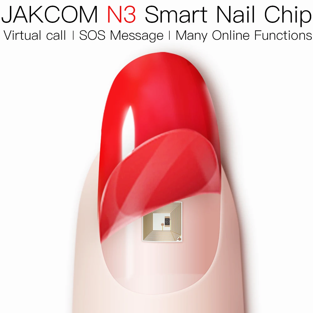 Jakcom N3 Smart Nail гибкий чип Встроенный для кожи материал поддерживает виртуальный вызов SOS сообщение Android IOS доступны