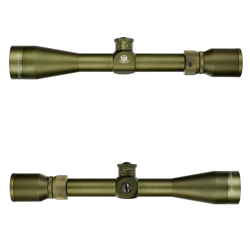 EB RIFLEMAN 2 8 9X40 FFP охотничий прицел первое фокусное плоское стекло травление сетка