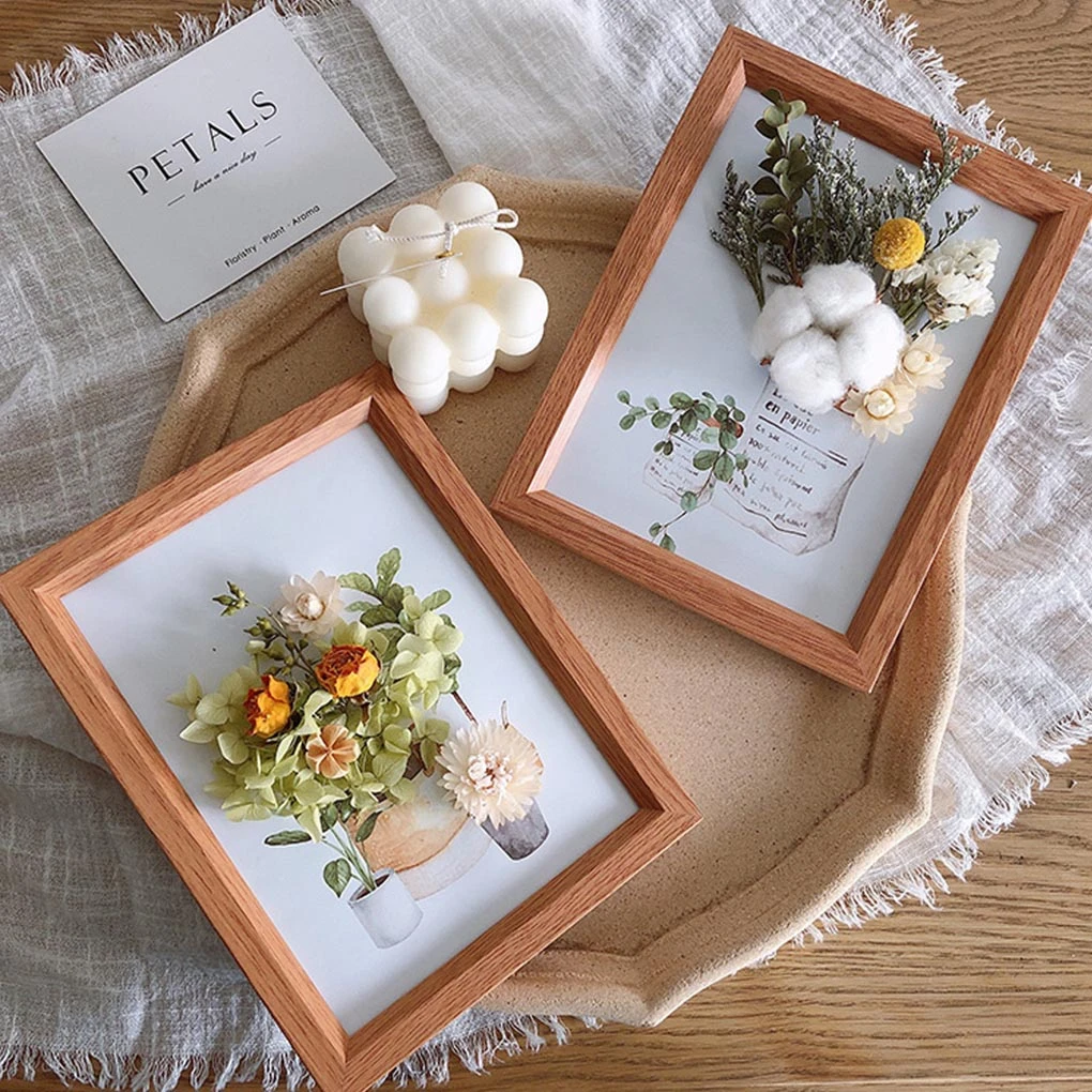 フォトフレームの装飾 結婚式の装飾 Diy 手作り ドライフラワー ランダムな色 1箱 Aliexpress Home Garden