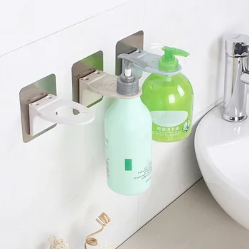 

450ml Soap Shampoo Dispenser Pump Shower Gel Wall Mount Bathroom Lotion Holder