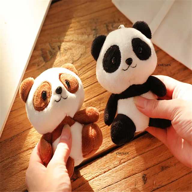 Multi Designs, Panda Etc. 12CM Approx. Plush Stuffed Doll Toy , Penguin , Cat Plush Animal Toys 6