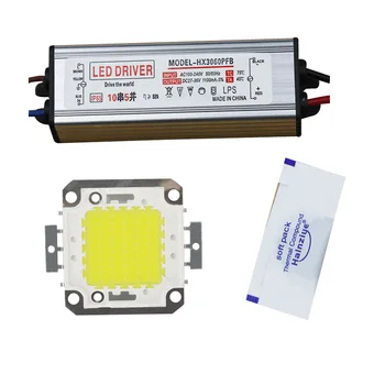

50W Watt LED Chip+Drive100-240V+Thermal Compound Pure Copper Stent Floodlight Spot light Lawn LED Integrated Light Lamp Lights