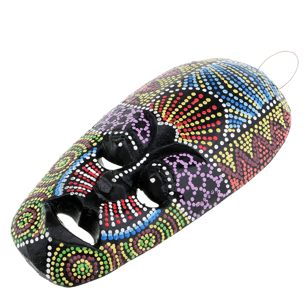 African Mask Wall Hanging Wall Art Mask for Home Pub Bar Store Decoration