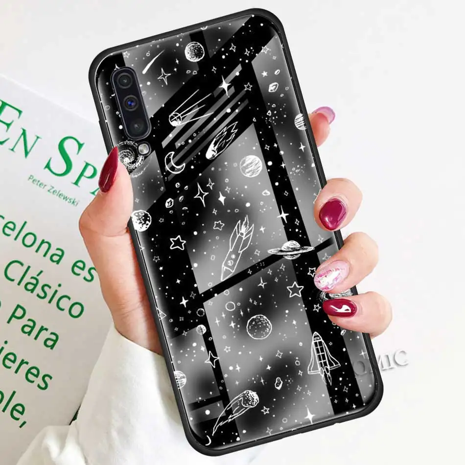 AAA чехол для samsung Galaxy A50 A70 A30 S A40 A51 J4 J6 плюс A71 A10 A20 M30s закаленное Стекло