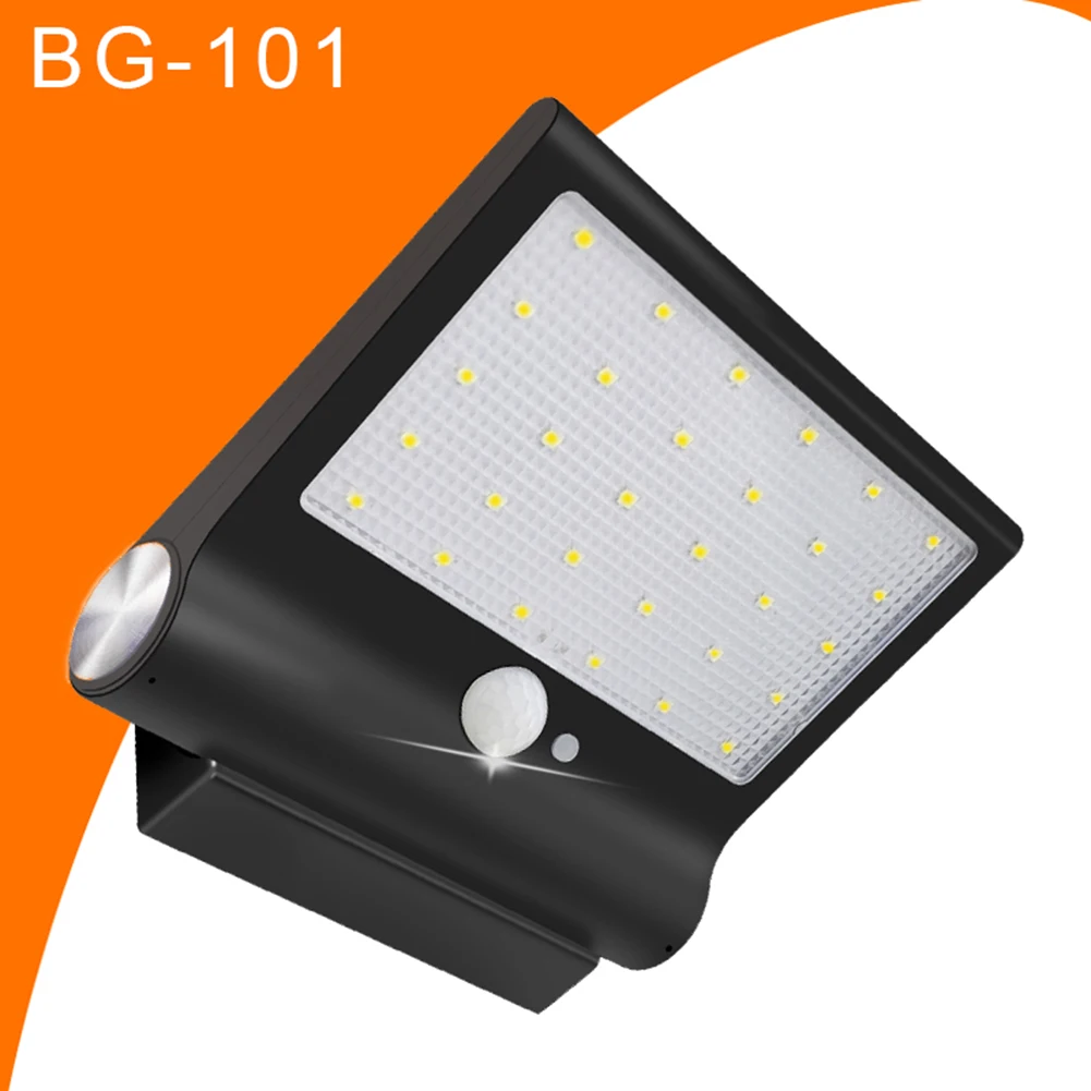 Outdoor Solar Motion Sensor Magnetic Waterproof LED Lamp Garden Porch Wall Light