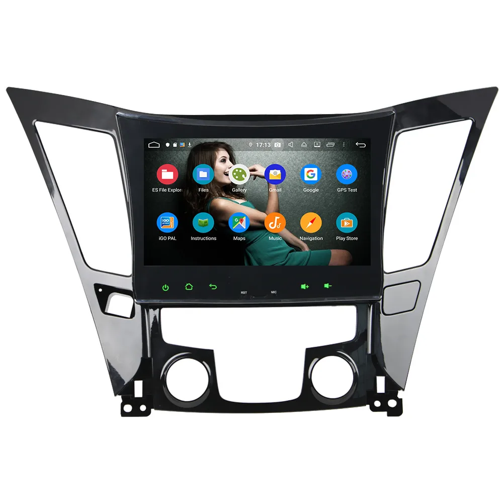 Klyde ips 4G Android 9 Восьмиядерный 4 Гб+ 64 Гб DSP BT автомобильный DVD мультимедийный плеер стерео для hyundai Sonata 8 YF I40 I45 I50 2010