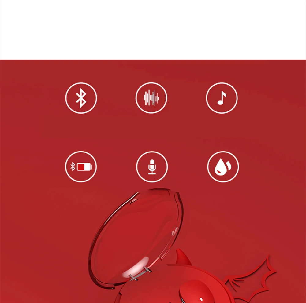 QH44 TWS bluetooth 5,0 наушники водонепроницаемые наушники-вкладыши bluetooth наушники беспроводные наушники с двойным микрофоном