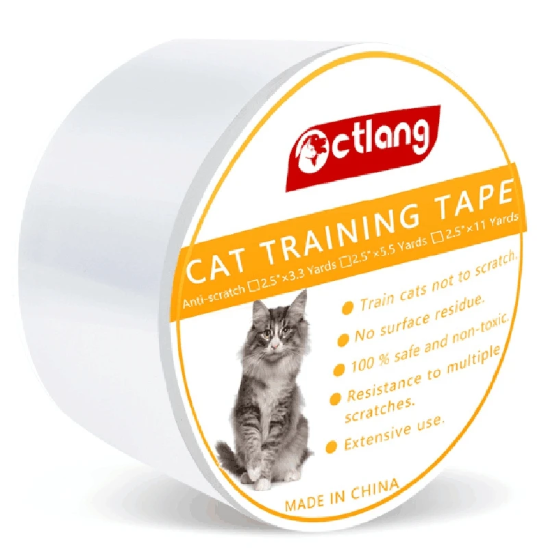 

Cat Scratch Deterrent Tape, Furniture Protectors From Cats Cat Training Tape Scratch Pad Double-Sided Furniture