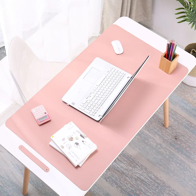 Pink Игровой коврик для мыши водонепроницаемый износостойкий устойчивый к царапинам большой коврик для мыши геймерский Большой Коврик Для Мыши Компьютерный коврик для стола - Цвет: Pink