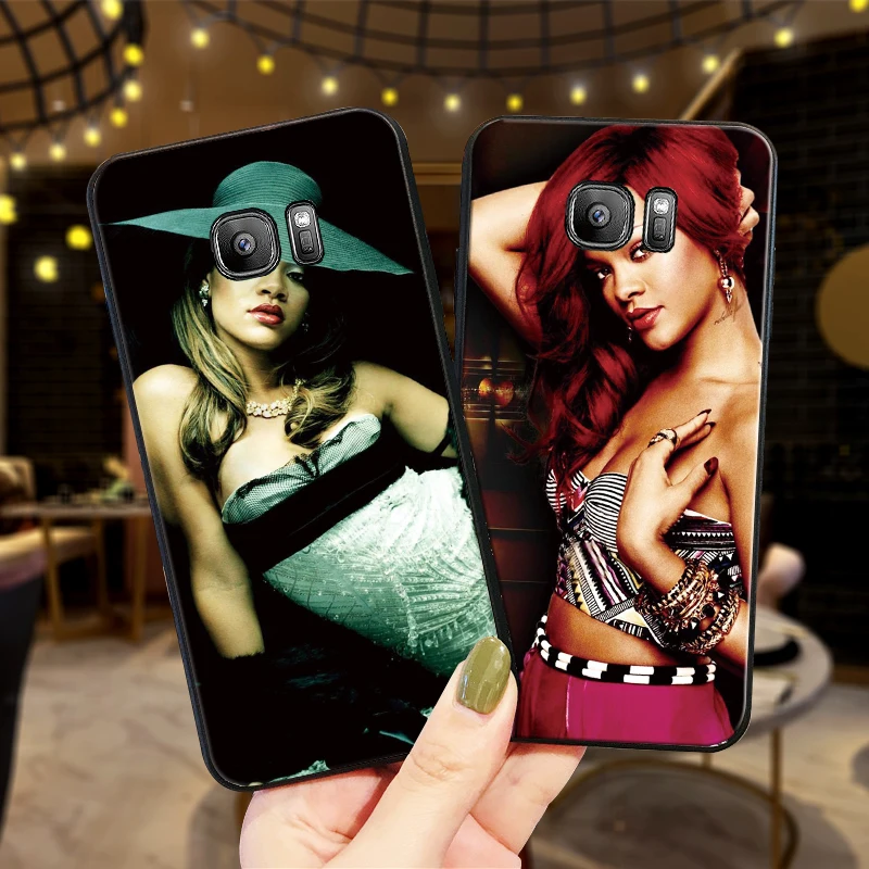 Чехлы для мобильных телефонов samsung M10 M20 M30 S6 S7 Edge S10 S9 S8 PLUS Мягкий силиконовый чехол