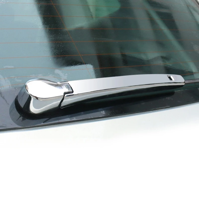 Для T-Roc TROC 2017-2018 ABS хромированный Автомобильный задний дождь стеклоочиститель Nozzel