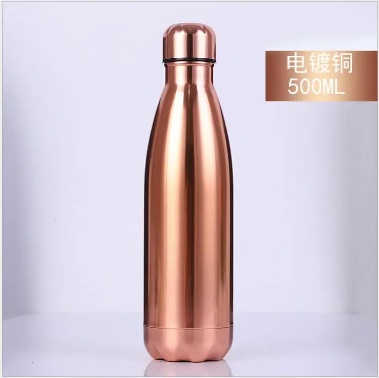 4 500 мл 304 из нержавеющей стали бутылка вина форма термос бутылка путешествия колба Вакуумная бутылка для воды бутылки Боулинг автомобиль чайник/6 - Цвет: 4