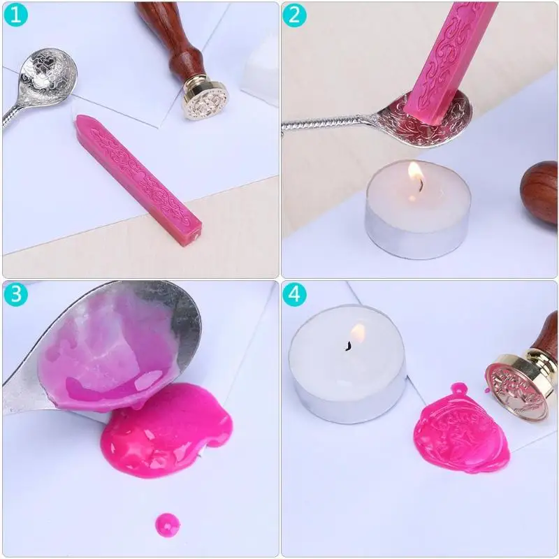 Воск оформленный в стиле ретро печать для букв свадебные приглашения подарочные