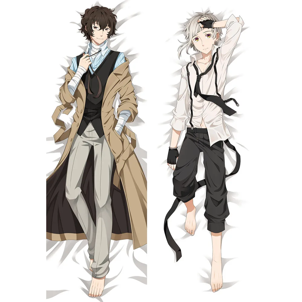  MGF Anime Bungo Stray Dogs Nakajima Atsushi Osamu Dazai hugging Body pillowcase Dakimakura body pil