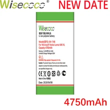 WISECOCO BV-T4B 4750 мАч Батарея чехол с подставкой и отделениями для карт для Nokia Lumia 640XL RM-1096 RM-1062 RM-1063 RM-1064 RM-1066 Lumia 640 XL телефон Батарея