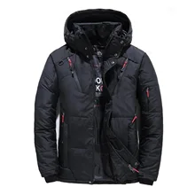 

2021NEW New Winter Jacket Men Casual White Duck Down Warm Hooded Coats Mens Outwear Windbreaker Thicken Parkas 4XL abrigo