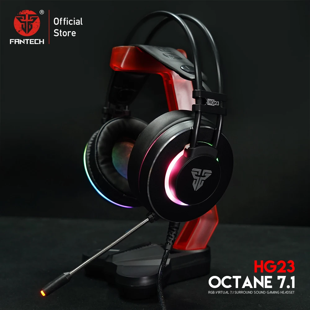 Наушники FANTECH HG23 наушники с микрофоном и USB разъемом игровая гарнитура аксессуар Ac3001 для лучшего игрового