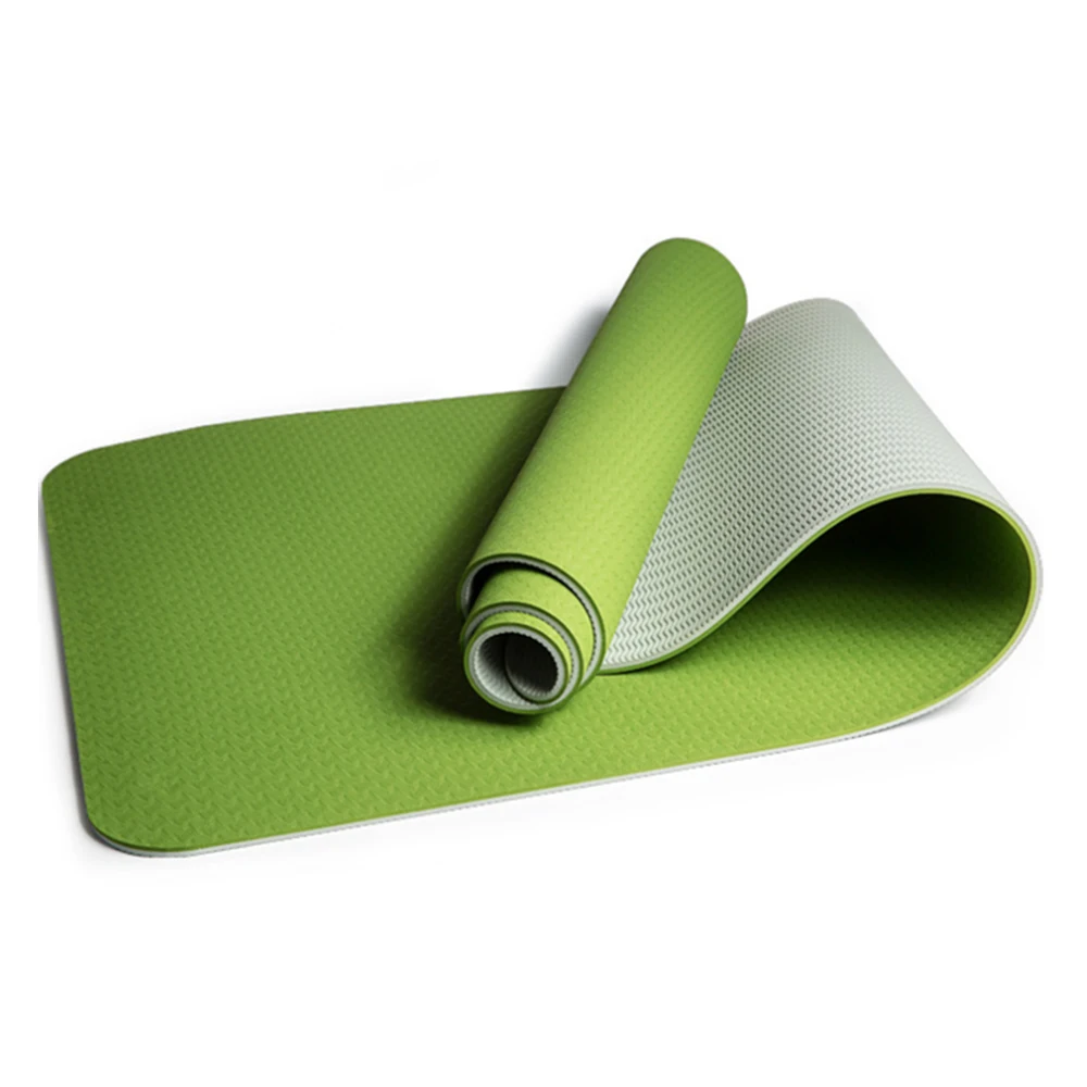 Color-7 72x24IN нескользящий коврик для занятия йогой, фитнесом складной фитнес экологический тренажерный зал EVA перчатки для упражнений фитнес аксессуары для пилатеса - Цвет: Color-7