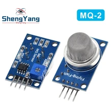 1 шт./лот ShengYang MQ-2 дыма сжиженного воспламеняющегося газа сенсор модуль метан газа для arduino