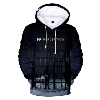 Casual Hoody print Sweatshirts NF Hoodie Mens Polluvers Autumn Winter Loose Pullover 2