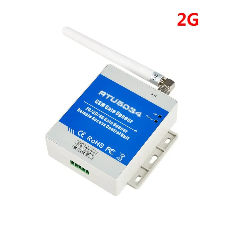 P82F RTU5034 5024 2G Upgraded Version GSM Gate Opener Relay Switch Remote Access Control Wireless Door By Free Call | Безопасность и