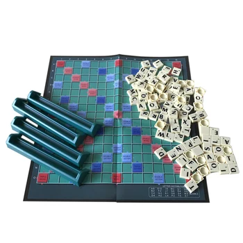 

Home Spatial Thinking Crossword Game Kids Toy Easy Carry Intimacy Promote Intelligent Develop Analyzing Ability Spelling Playing