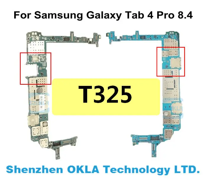 1 шт. используется оригинальная для Samsung Galaxy Tab 4 Pro 8 T325 2G RAM 16G ROM системная плата
