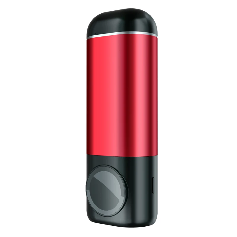 Портативный Qi 5200 мАч беспроводной внешний аккумулятор Быстрый двойной 3 в 1 Наушники зарядное устройство для мобильного телефона Аксессуары для Apple Watch Airpod - Цвет: Red Black
