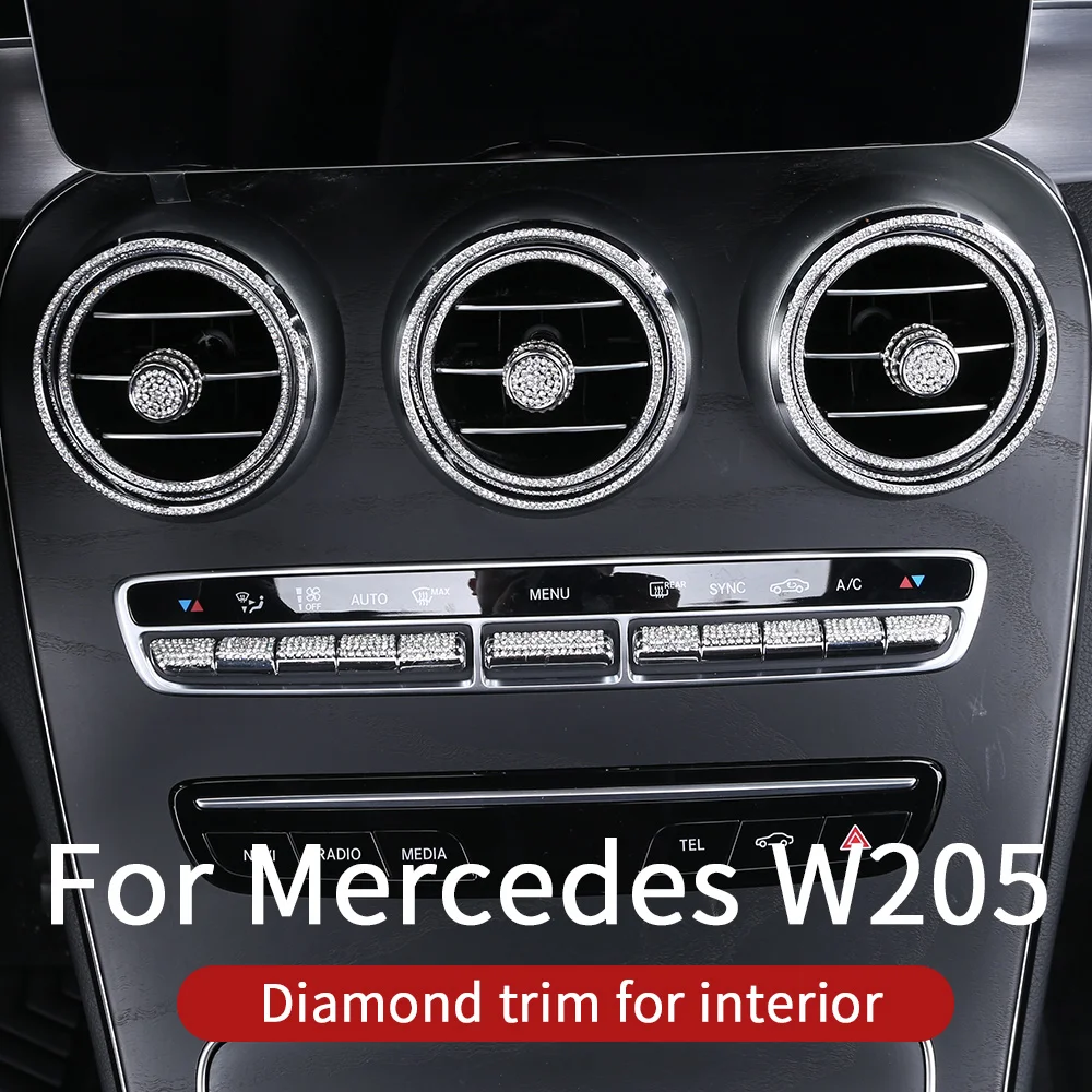 Стартовое кольцо зажигания для Mercedes w205 amg/Внутренняя отделка c63 mercedes c class