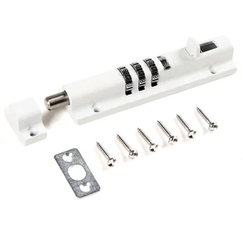

3 Dial Digit Security Zinc Alloy Lock Password Anti Theft Coded Bolt Safe Combination