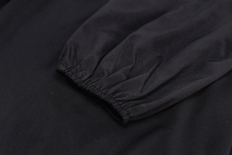 Хит, женские сексуальные костюмы baodysuit, для девочек, с пышными рукавами, одноцветные, с длинным рукавом, комбинезоны, осенняя мода, с открытой спиной, боди