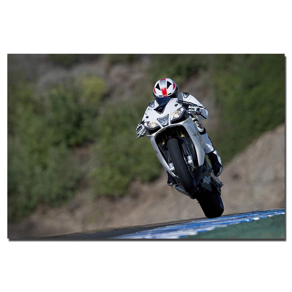 1 шт. Картина на холсте Aprilia гонки мотоцикл HD плакаты настенные картины для