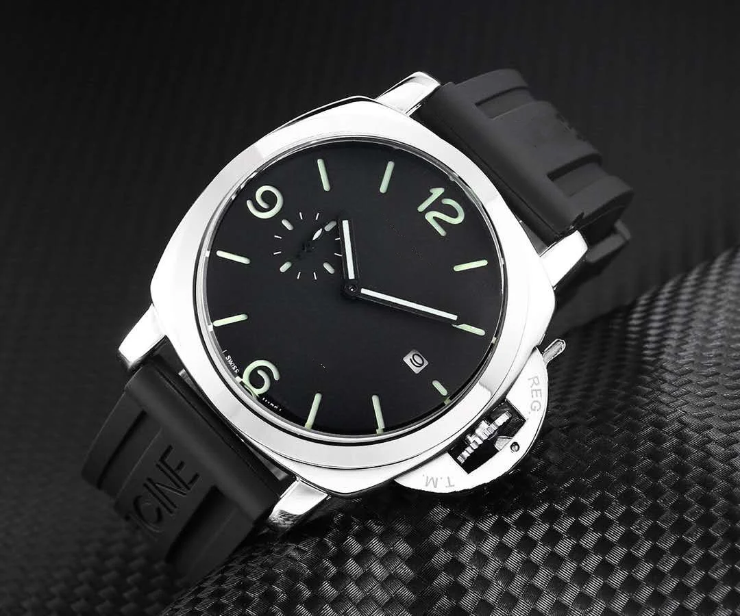 Ремешок для часов PANERAI- PAM- 114 мужские кварцевые часы с силиконовым ремешком