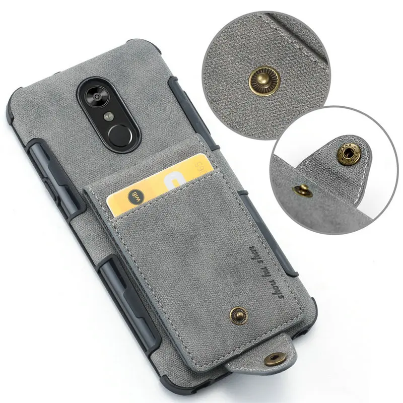 Чехол из ТПУ для LG V30 чехлы Etui Stylo 4 чехол Q слота карт задняя крышка Stylo4 тканевая