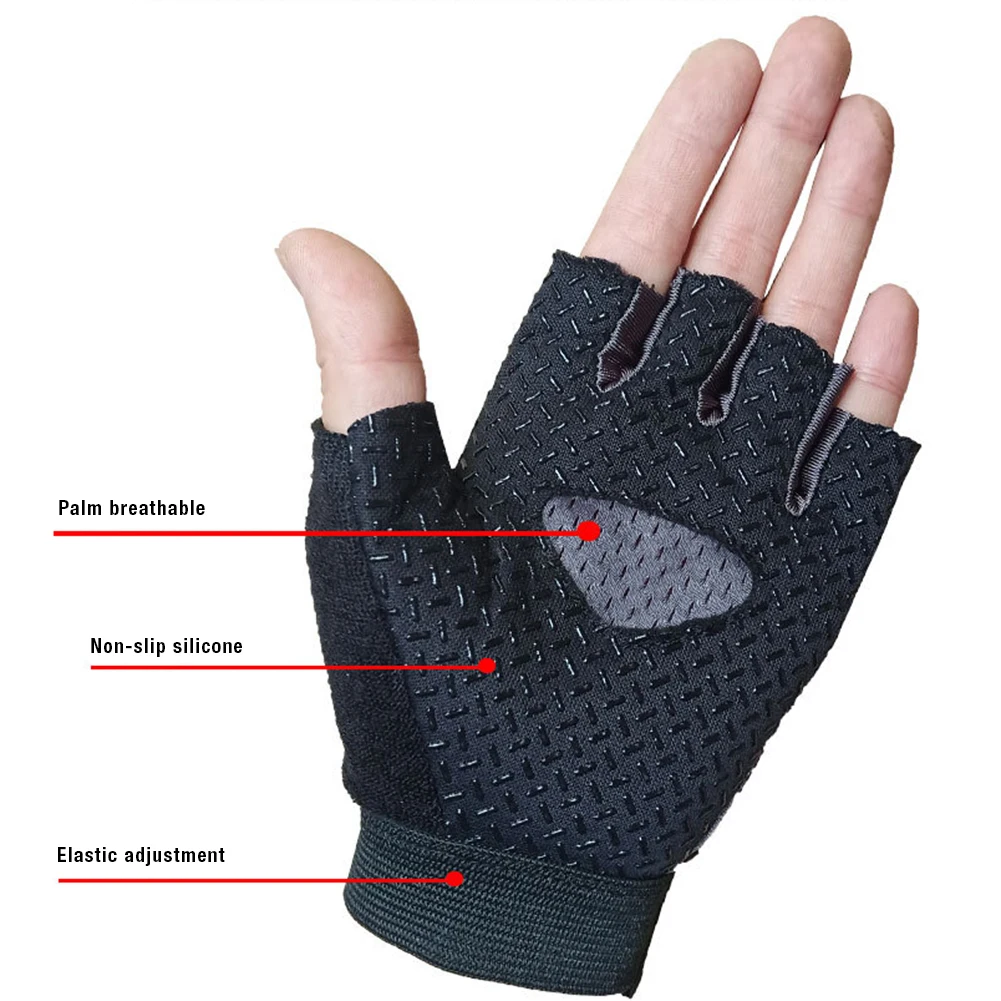 Children Riding Half Finger Gloves Bicycle Protection