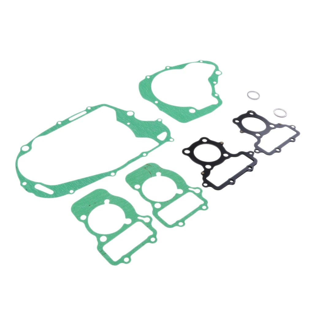 Complete Engine Gasket Ring Seals Kit Set Cylinder Top End Clutch Stator Cover for Yamaha Vstar 250 Virago XV250 125