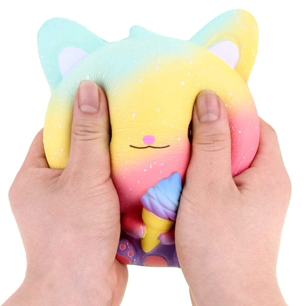 Медленный отскок мороженое игрушечная кошка игрушка сжимаемая декомпрессия для взрослых игрушка детский подарок