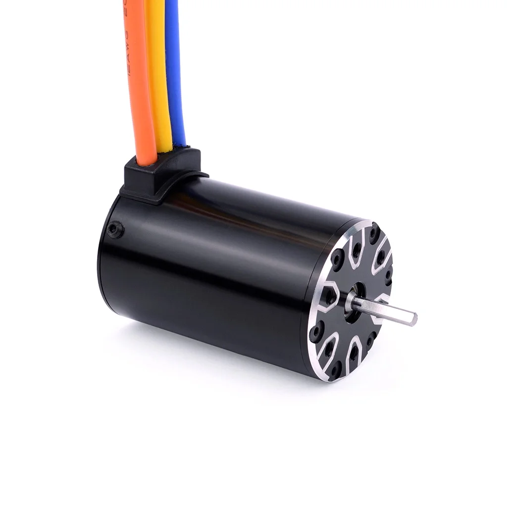 Rocket shaft brushless dc motor engine 550 sensorless motor 120a esc combo for rc high speed car