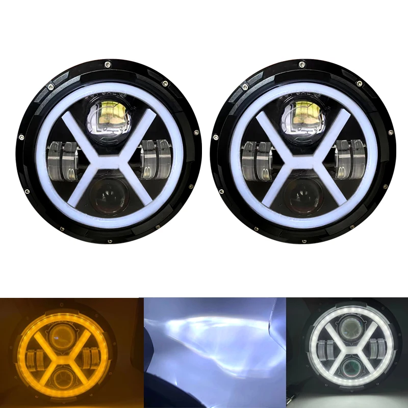 

7 Inch LED Headlight for Motorcycle 50W 12V motorcycle lights For Honda-CB400 CB1300 Honda Hornet