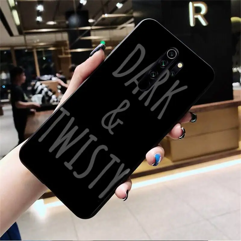 Темно серый мягкий чехол для телефона Redmi Note 9 8T 8A 7 6 6A Go Pro Max K20|Бамперы| |