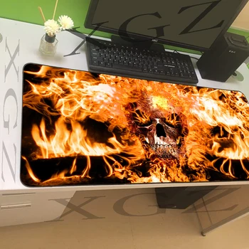 

XGZ Anime Large Game Mouse Pad Black Locking Edeg Animation Hook Custom Office Computer Keyboard Table Mat Slip 60x30/90x40 Xxl