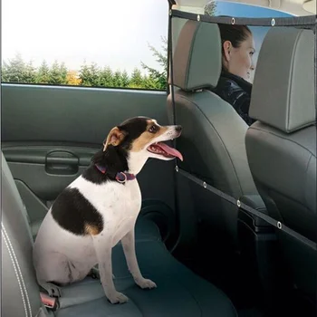 

Car Pet Barrier Vehicle Dog Fence Cage Gate Safety Mesh Net Auto Travel Van