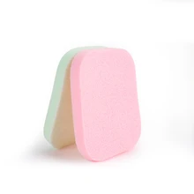 Горячая 2 шт уход за лицом слоеная губка косметический спонж для мытья лица смыватель для очистки губка водяной спонж инструменты для очищения лица