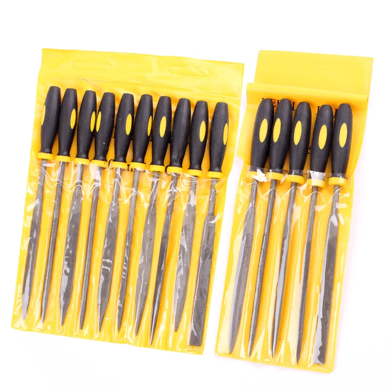 

Brneaci Metal Triangular Semicircle Model File For Woodworking Polishing Small File Set For DIY Shaping