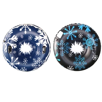

Snow Tube for Winter Fun Inflatable 47 Inch Heavy Duty Snow Sleds Skiing Supplies LB88