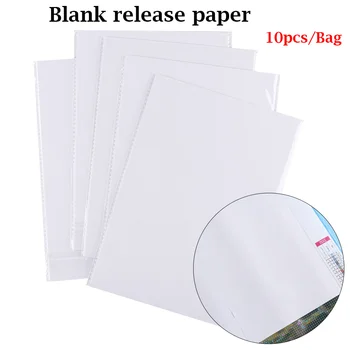 

50pcs 5D Diamond Painting Accessories Release Paper DIY Diamond Painting Non-Stick Cover Replacement Anti-dirty Handcraft