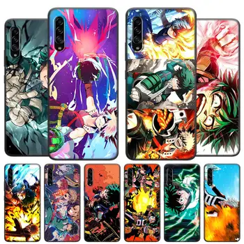 

Anime My Hero Boku no Hero Academia Soft Case for Samsung Galaxy A10 A20 A20S A30 A40 A50 A70 A31 A41 A51 A71 A91 Black Cover