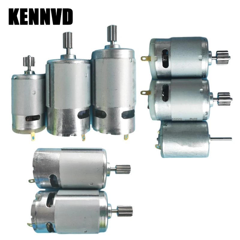 Motore Auto Giocattolo Elettrico Per Bambini, Rs550 Rs390 Rs380 6V 12V Motore A Corrente Continua Per Il Capretto Di Giro In Auto, 24V Motore Per Il C