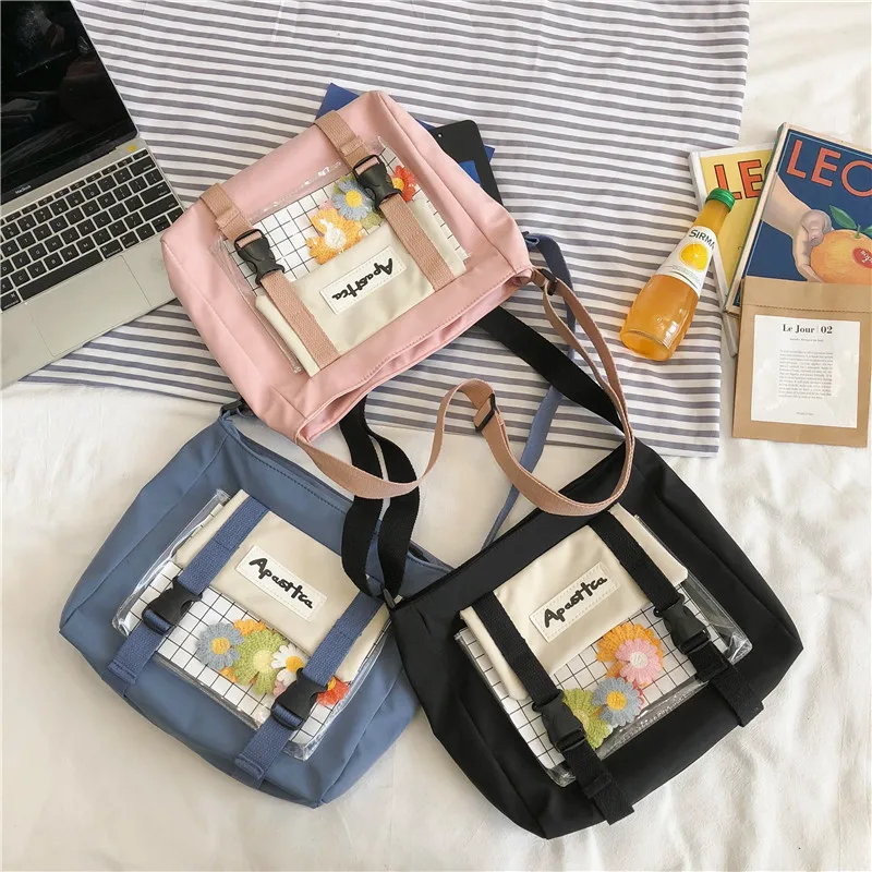 Сумки через плечо для женщин 2020 новые модные женские холщовые сумки книг